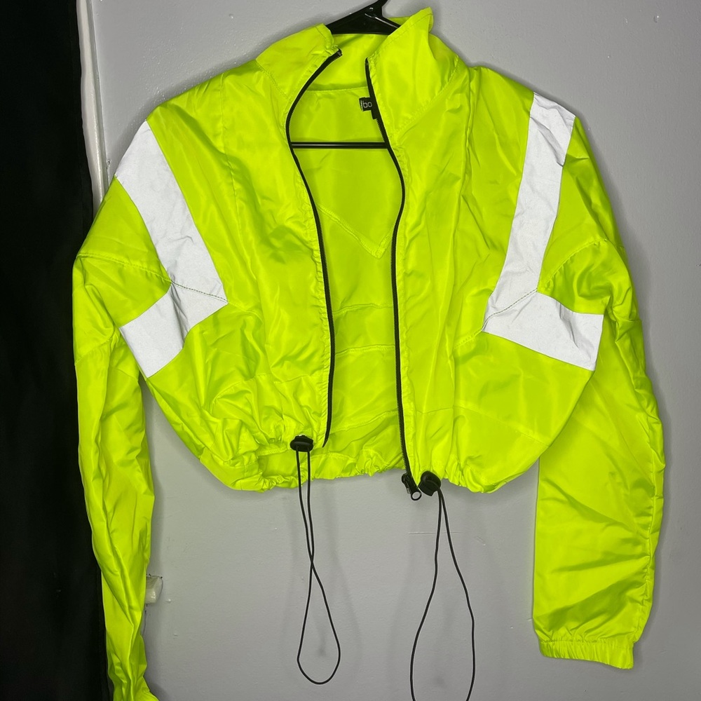 Boohoo Reflective Panel Track Jacket